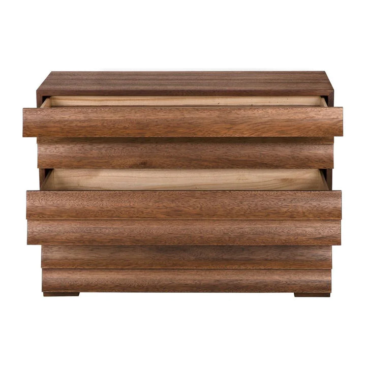 Frederico Wooden Brown Cabinet - LOOMLAN - Noir - Accent Cabinets