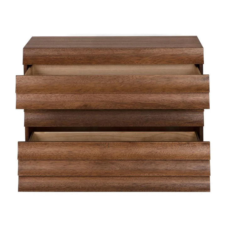 Frederico Wooden Brown Cabinet - LOOMLAN - Noir - Accent Cabinets