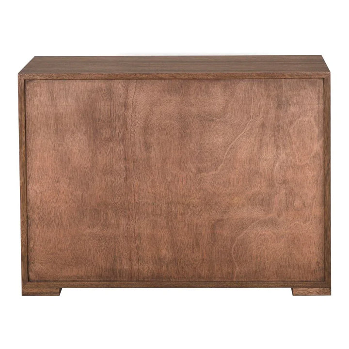 Frederico Wooden Brown Cabinet - LOOMLAN - Noir - Accent Cabinets