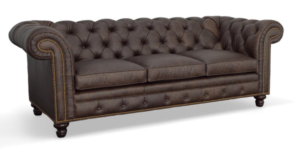 Freedom Found - Handcrafted Leather Couch Sofas & Loveseats LOOMLAN By Uptown Sebastian