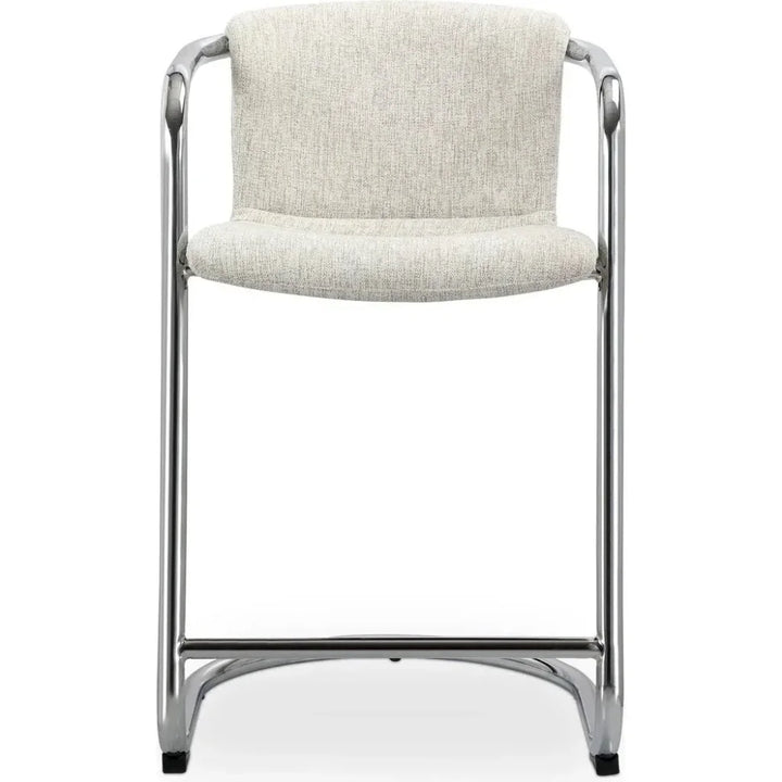 Freeman Performance Fabric Fibre Cream Counter Stool 2PC - LOOMLAN - Moe's Home - Counter Stools