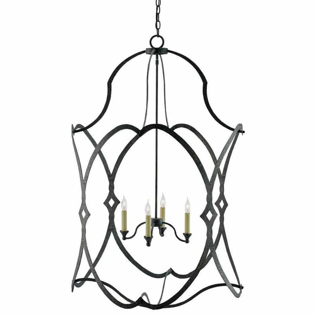 French Black Charisma Large Lantern