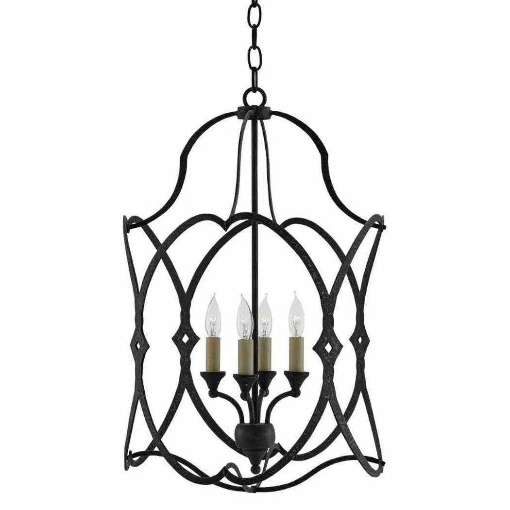 French Black Charisma Small Lantern