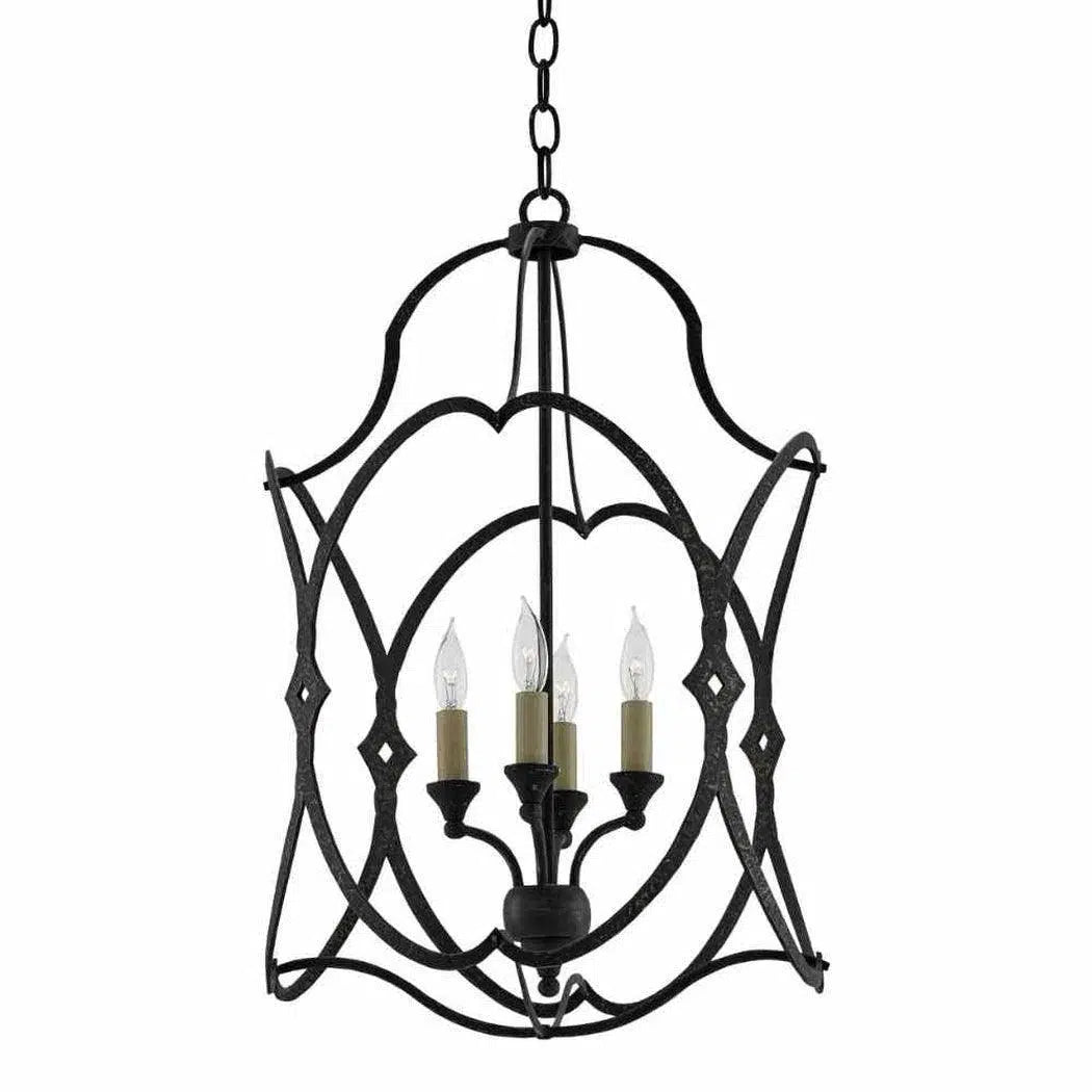 French Black Charisma Small Lantern