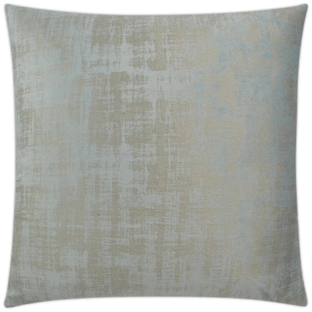 Fresco Mist Grey Throw Pillow With Insert