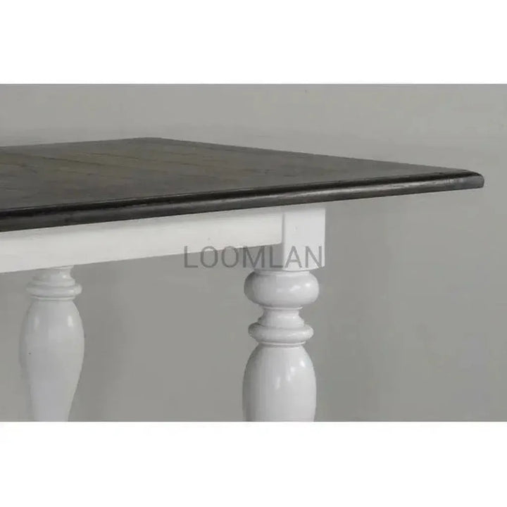 Friendship Farmhouse Dining Table-Dining Tables-Sunny D-LOOMLAN