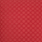 Full Circle Red Throw Pillow With Insert