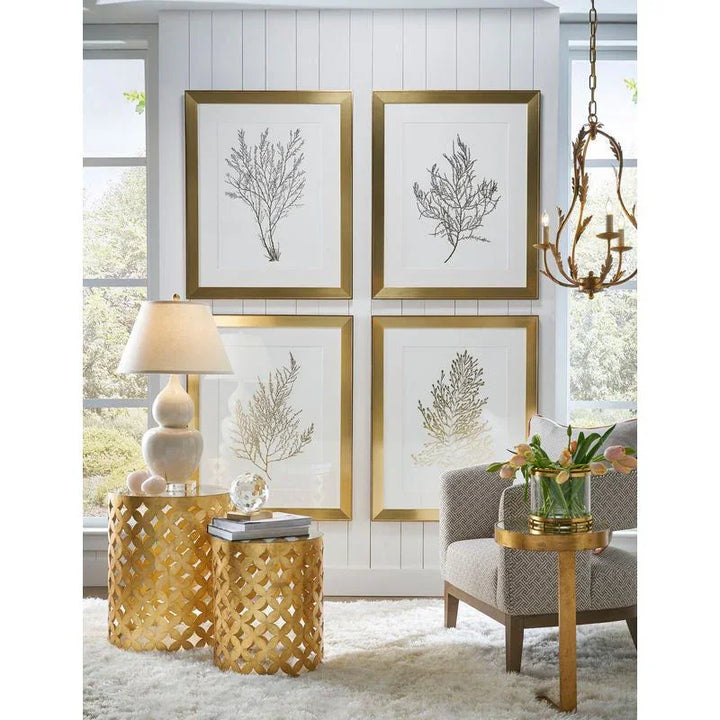 Fulton Vase Cream Crackle Glaze Finish Table Lamp - LOOMLAN - Chelsea House - Table Lamps