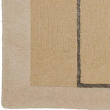 Furbo Yellow Mustard Beige Handmade Wool Rug