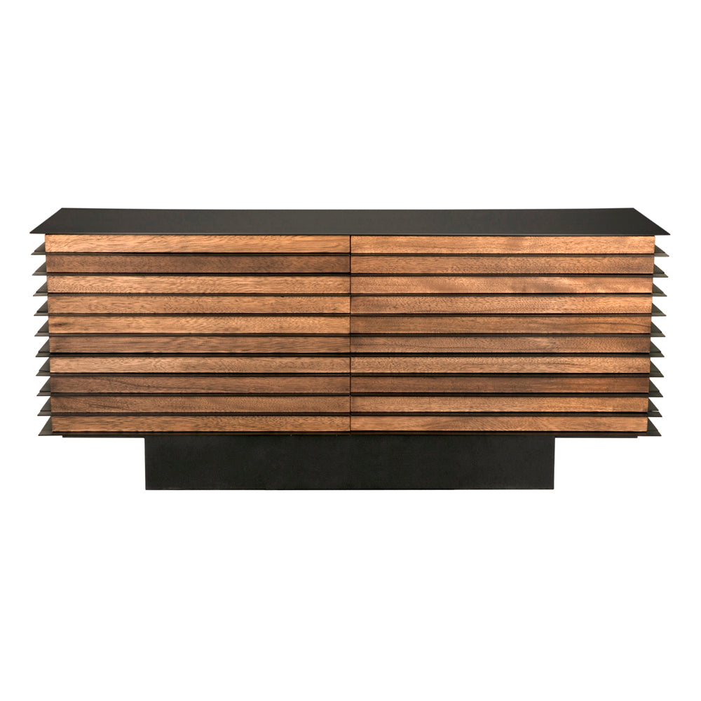 Elevation Steel Base Wooden Sideboard