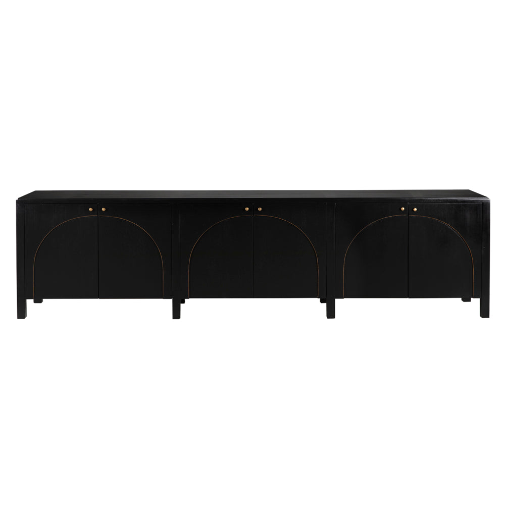 Weston Wooden Hand Rubbed Black Sideboard