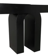 Noir Emporium Console Matte Black Steel Furniture