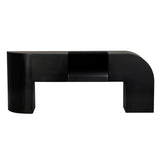 Crafter Console By Noir Matte Black Industrial Steel