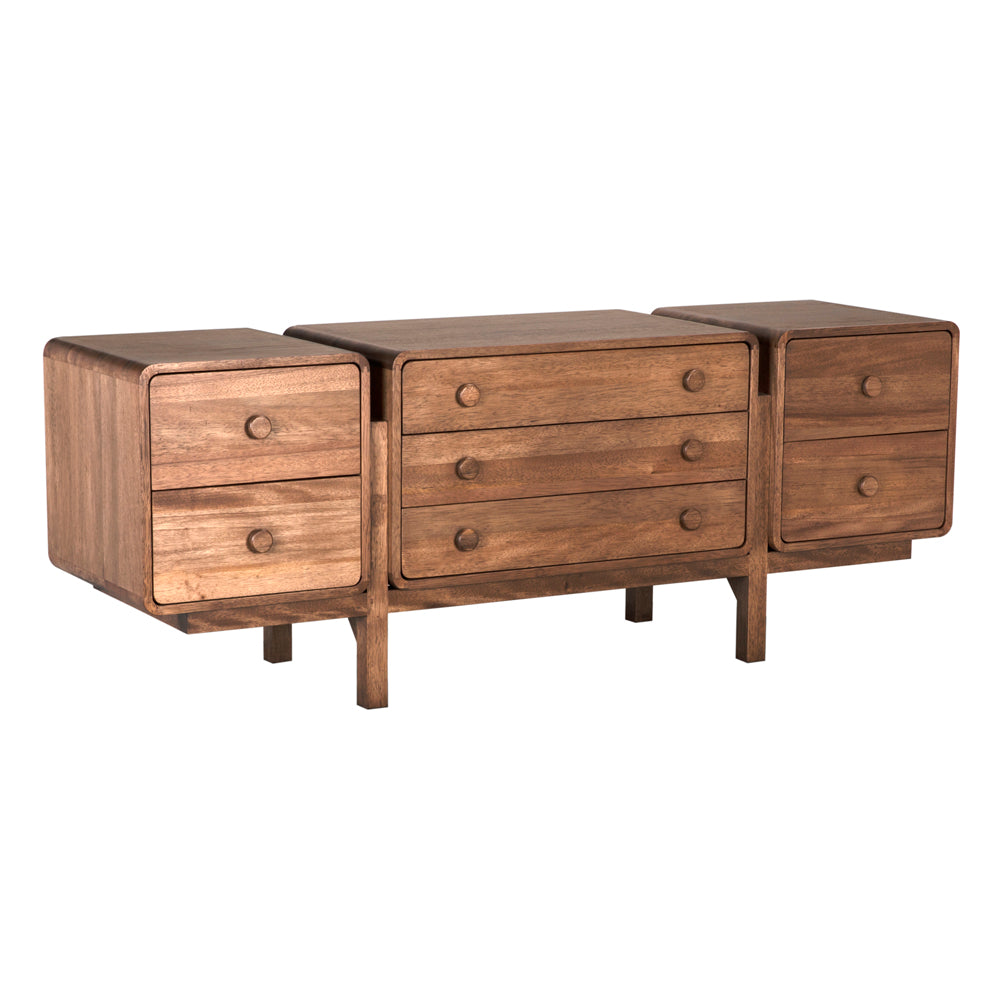 Minsk Wooden Brown Sideboard