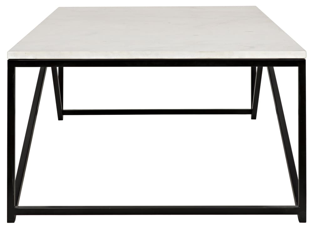 Molimo Marble Top Rectangular Coffee Table