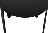 Eco Oval Dining Table With Matte Black Finish By Noir