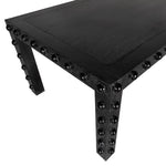 Didier Wooden Black Rectangular Dining Table - LOOMLAN - Noir - Dining Tables