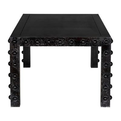 Didier Wooden Black Rectangular Dining Table - LOOMLAN - Noir - Dining Tables