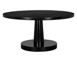 Stella Wooden Black Dining Table - LOOMLAN - Noir - Dining Tables