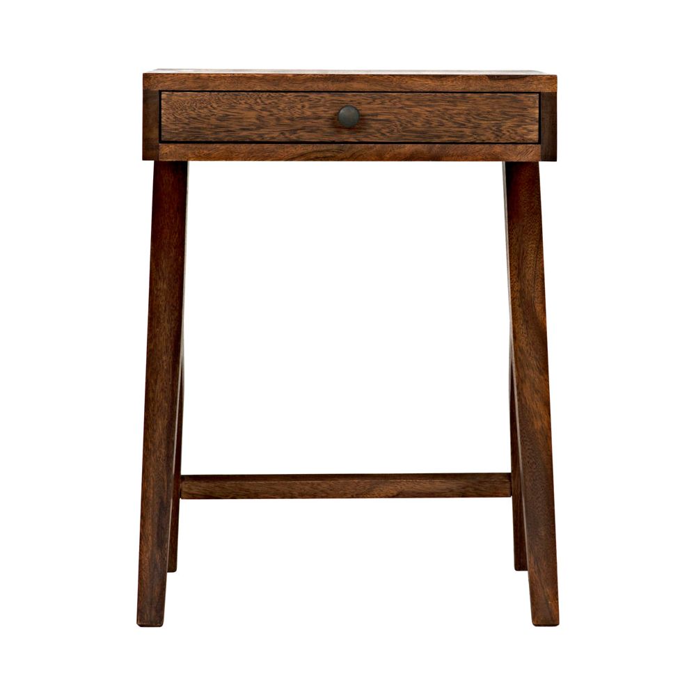 Peter Wooden Rectangular Side Table