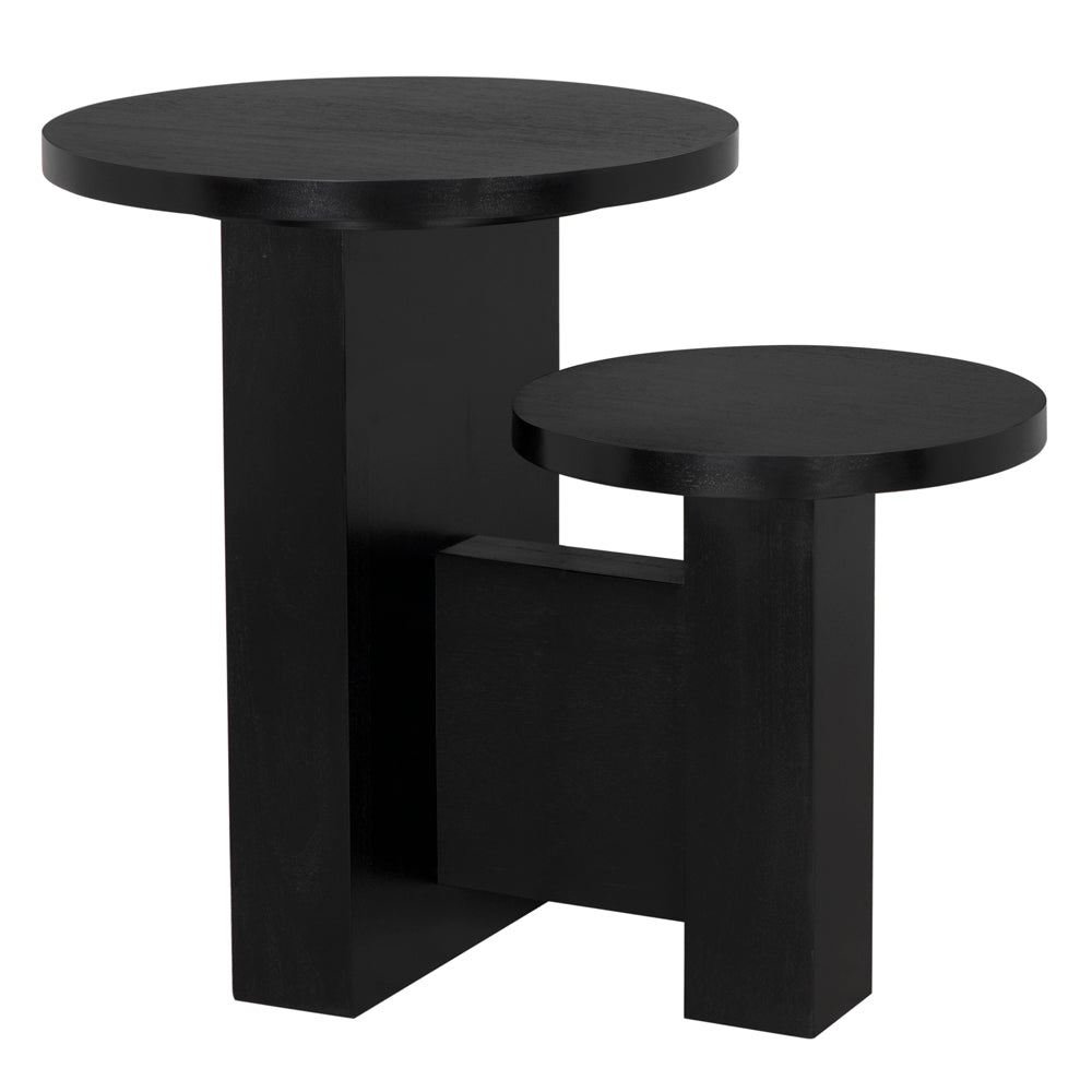 Mikasa Hand Rubbed Black Wooden Side Table