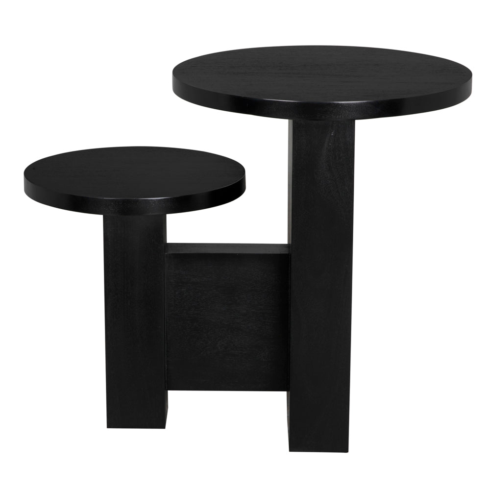 Mikasa Hand Rubbed Black Wooden Side Table