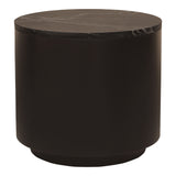 Ritual Mdf Black Round Side Table
