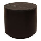 Ritual Mdf Black Round Side Table