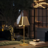 Gadabout Brass Cordless Table Lamp-Table Lamps-Currey & Co-LOOMLAN