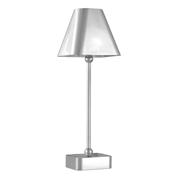 Gadabout Cordless Metalic Silver Table Lamp