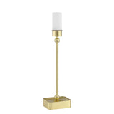 Gadabout Brass Cordless Rechargeable Table Lamp