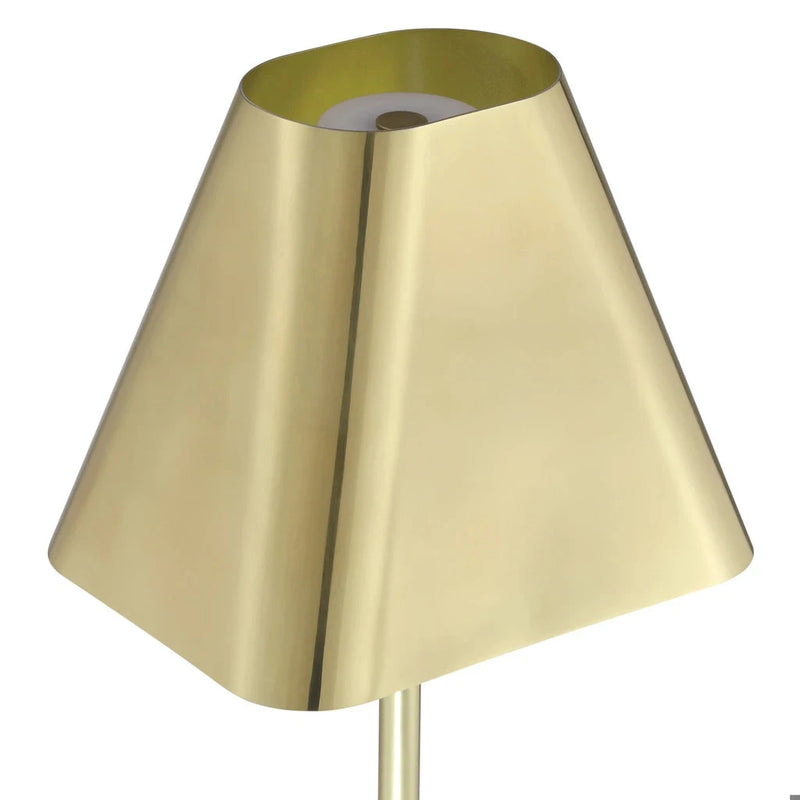 Gadabout Brass Cordless Rechargeable Table Lamp