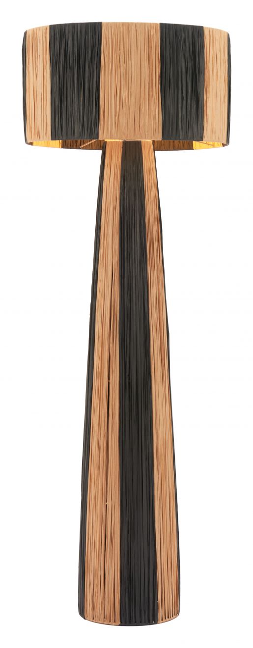 Gala Steel Black Floor Lamp