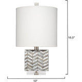 Garbo Mother of Pearl Table Lamp