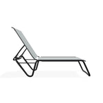 Gardenella Sling Four-Position Lay Flat Stacking Chaise