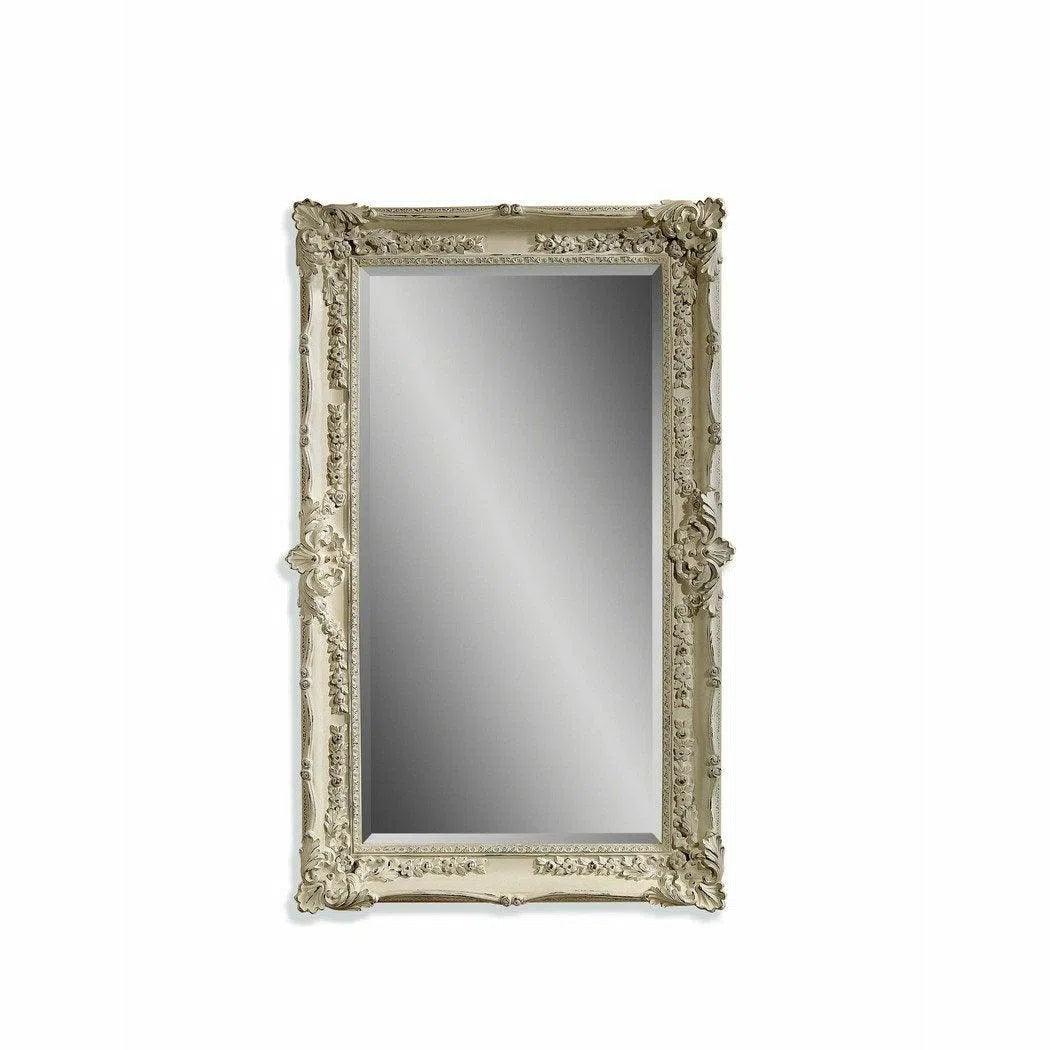 Garland 68" Rectangle Antique White Wall Mirror