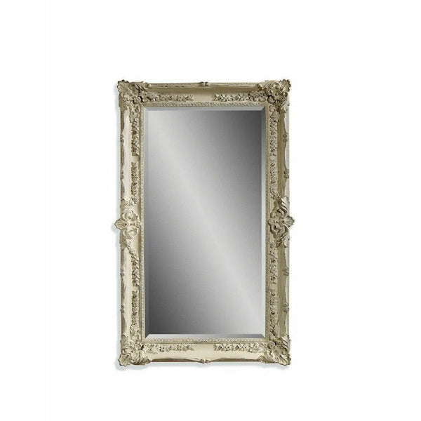Garland 68" Rectangle Antique White Wall Mirror Wall Mirrors LOOMLAN By Bassett Mirror