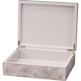 Garland Storage Solution Decorative Box Dove-Boxes & Bowls-Jamie Young-LOOMLAN