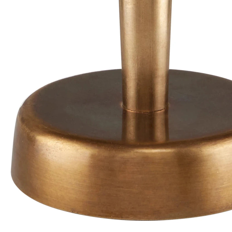 Gatsby Frosted Glass And Brass Finish Table Lamp