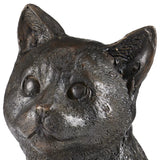 Currey & Co-Gatto Bronze Gold Polished Sculpture-Statues & Sculptures-LOOMLAN