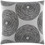 Gaucho Charcoal Grey Throw Pillow Insert