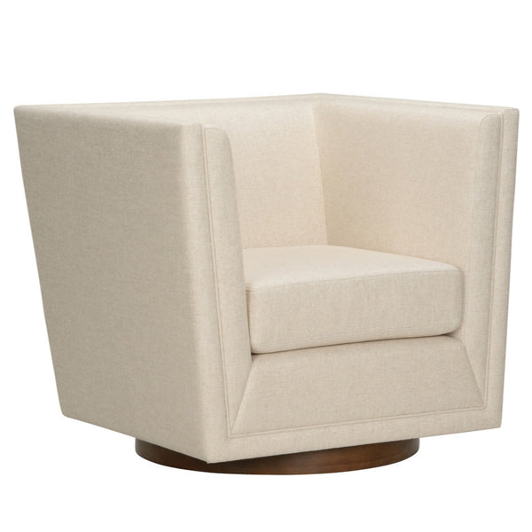 Gehry Fabric Swivel Club Chair