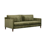 Gemma Performance Fabric Comfort Sofa-Sofas & Loveseats-LH Imports-Olive-LOOMLAN