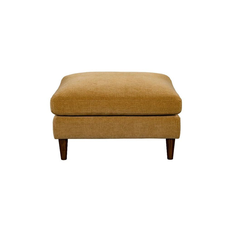 Gemma Performance Fabric Square Ottoman-Ottomans-LH Imports-LOOMLAN