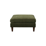 Gemma Performance Fabric Square Ottoman-Ottomans-LH Imports-LOOMLAN