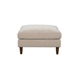 Gemma Performance Fabric Square Ottoman-Ottomans-LH Imports-LOOMLAN