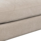 Gemma Performance Fabric Square Ottoman-Ottomans-LH Imports-LOOMLAN