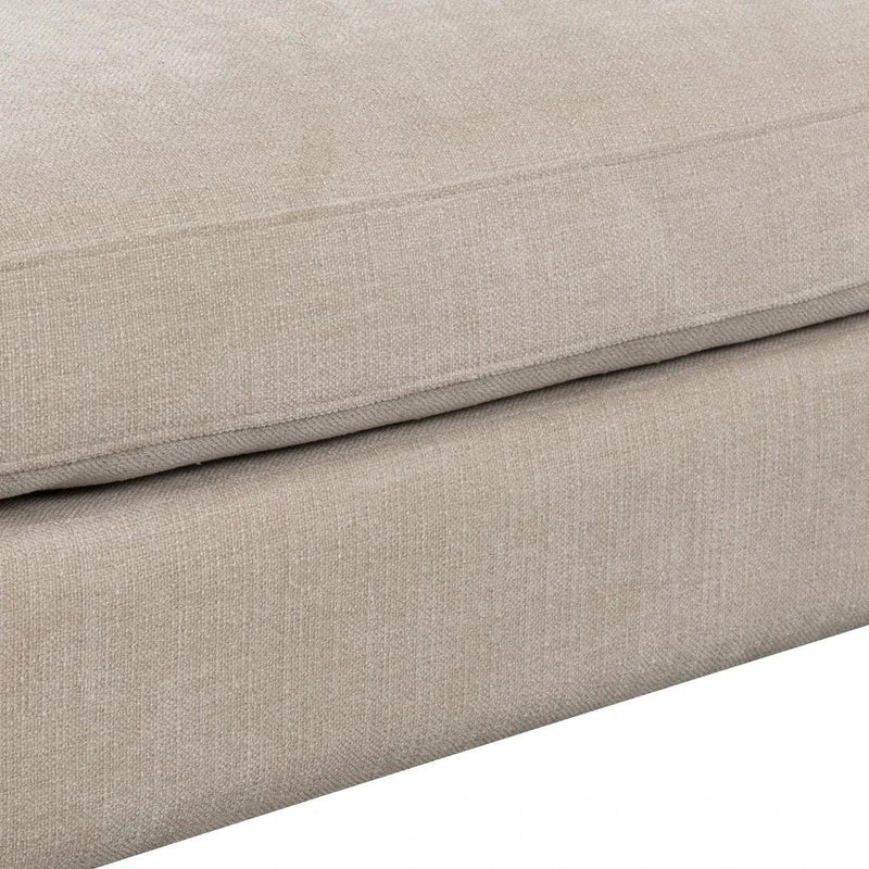 Gemma Performance Fabric Square Ottoman-Ottomans-LH Imports-LOOMLAN