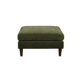 Gemma Polyester Upholstered Square Ottoman