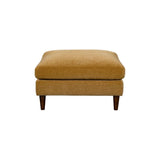 Gemma Polyester Upholstered Square Ottoman